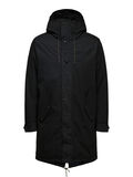 Selected FISKSTJÄRTSFÖRSEDD - PARKAS, Black, highres - 16074930_Black_001.jpg