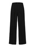 Selected GEWEBTE HOSE MIT WEITEM BEIN, Black, highres - 16068143_Black_001.jpg