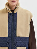 Selected QUILTED TEDDY GILET, Dark Sapphire, highres - 16086012_DarkSapphire_958386_006.jpg