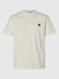 Selected GEBORDUURD T-SHIRT, Egret, highres - 16092116_Egret_1071355_001.jpg