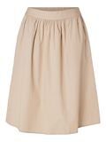 Selected COTTON MIDI SKIRT, Humus, highres - 16094349_Humus_001.jpg