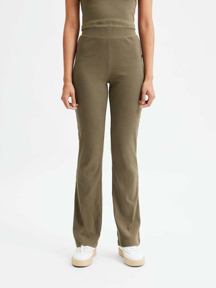 Selected FLARED HIGH WAIST LEGGINGS, Kalamata, highres - 16080890_Kalamata_003.jpg