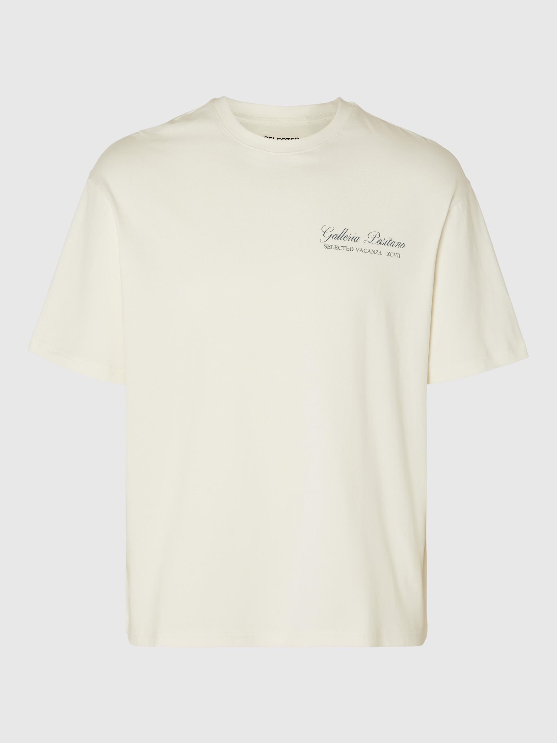Shirt met tekst achterop 2025