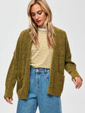 Selected LAINE - CARDIGAN EN MAILLE, Ecru Olive, highres - 16070500_EcruOlive_717100_008.jpg