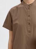 Selected COTTON  MINI DRESS, Coca Mocha, highres - 16097963_CocaMocha_006.jpg