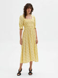 Selected FLORAL MIDI DRESS, Lemon Meringue, highres - 16084711_LemonMeringue_932540_003.jpg