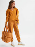 Selected MAILLE JOGGING EN MOLLETON, Pumpkin Spice, highres - 16081822_PumpkinSpice_008.jpg