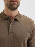 Selected LONGSLEEVE POLO, Chocolate Chip, highres - 16073867_ChocolateChip_765699_006.jpg