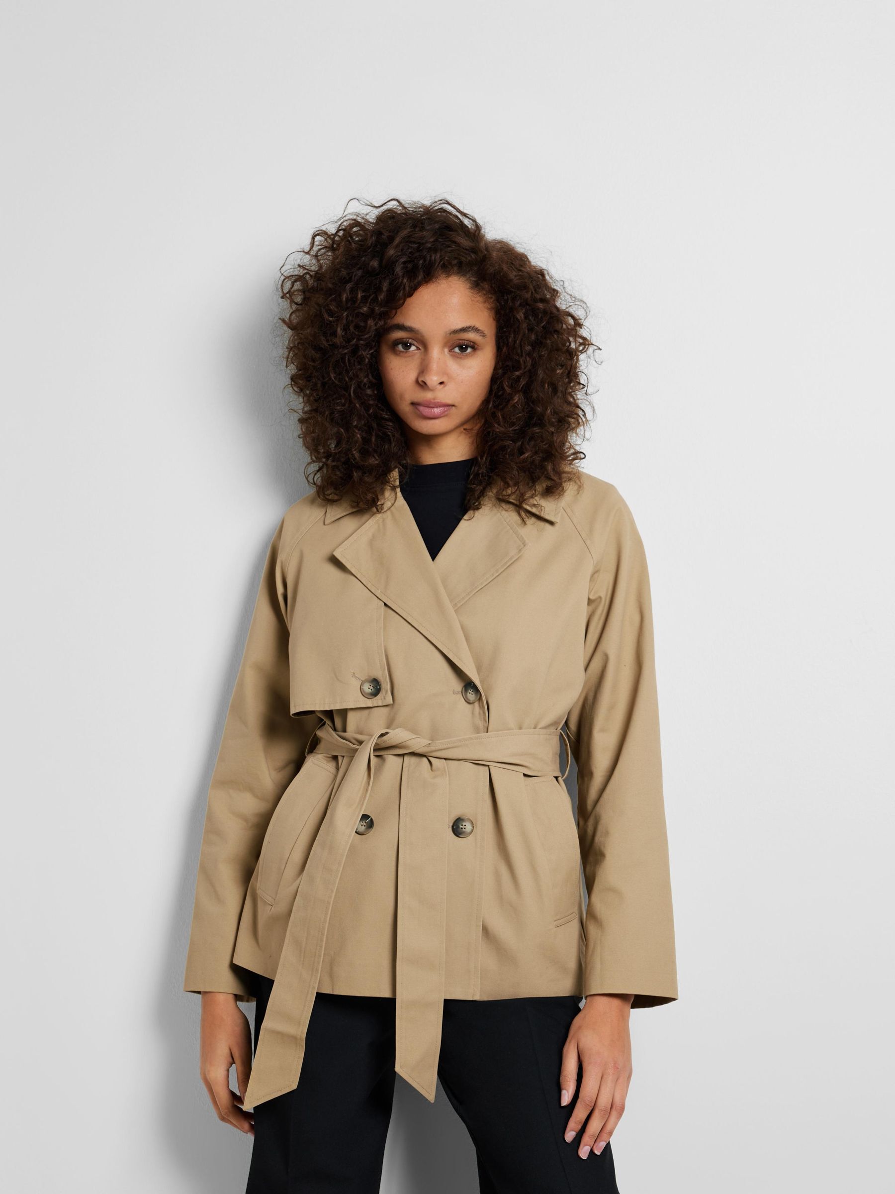 Trenchcoat short top