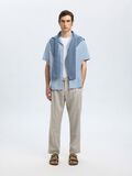 Selected GESTREEPT OVERHEMD MET KORTE MOUWEN, Light Blue, highres - 16097690_LightBlue_1183949_008.jpg