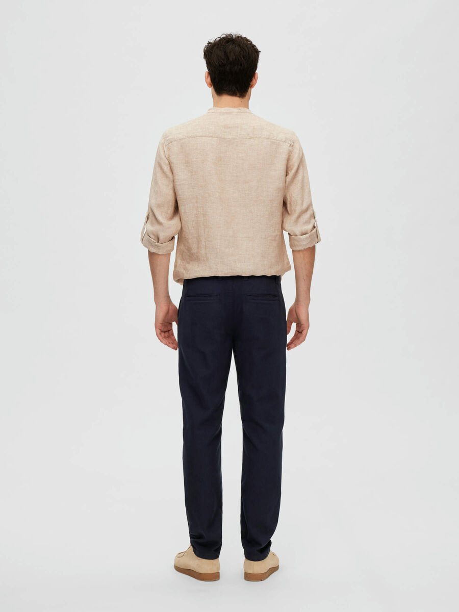 Selected SLIM TAPERED TROUSERS, Sky Captain, highres - 16088234_SkyCaptain_004.jpg