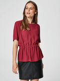Selected TOP A MANICHE CORTE, Beet Red, highres - 16063071_BeetRed_003.jpg