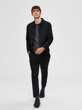 Selected ORGANIC COTTON - JACKET, Black, highres - 16071095_Black_005.jpg