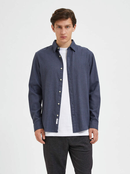 Selected COTTON SHIRT, Grisaille, highres - 16087302_Grisaille_985302_003.jpg
