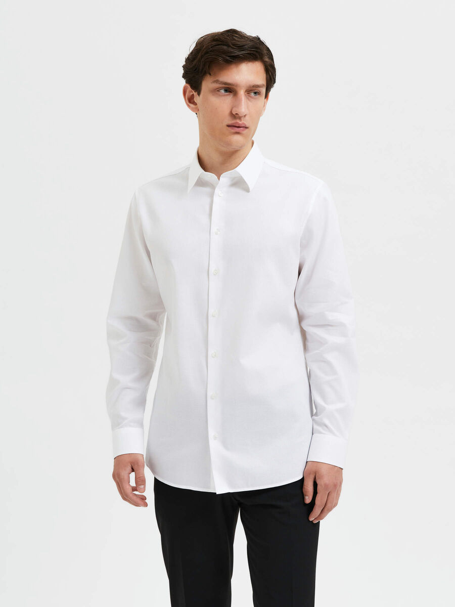 Selected FORMAL SHIRT, Bright White, highres - 16087699_BrightWhite_003.jpg