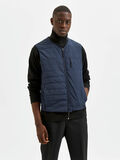 Selected ROUND NECK PADDED GILET, Dark Sapphire, highres - 16081709_DarkSapphire_003.jpg