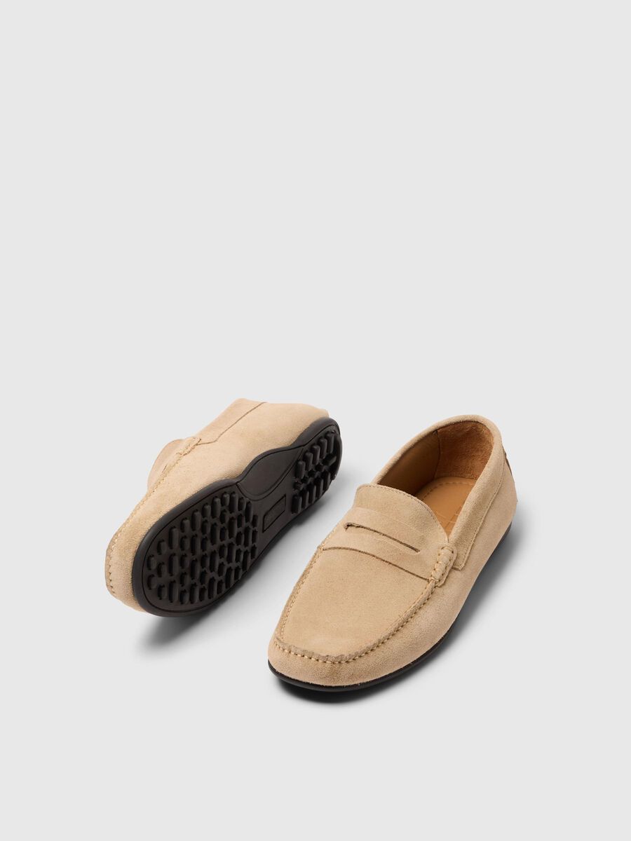 Selected SUEDE LOAFERS, Sand, highres - 16089391_Sand_004.jpg