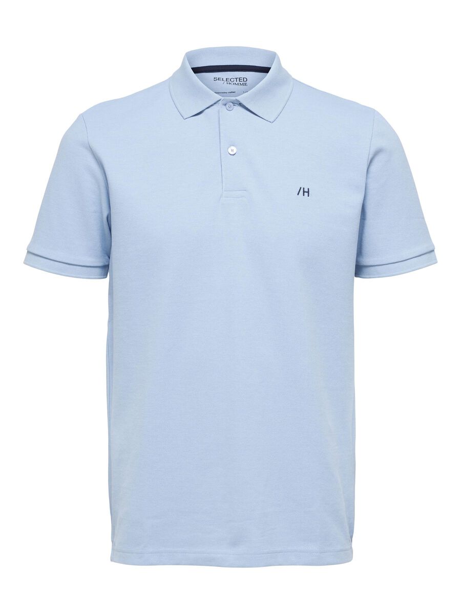 Selected KLASSISCHER POLO SHIRT, Skyway, highres - 16087839_Skyway_985810_001.jpg