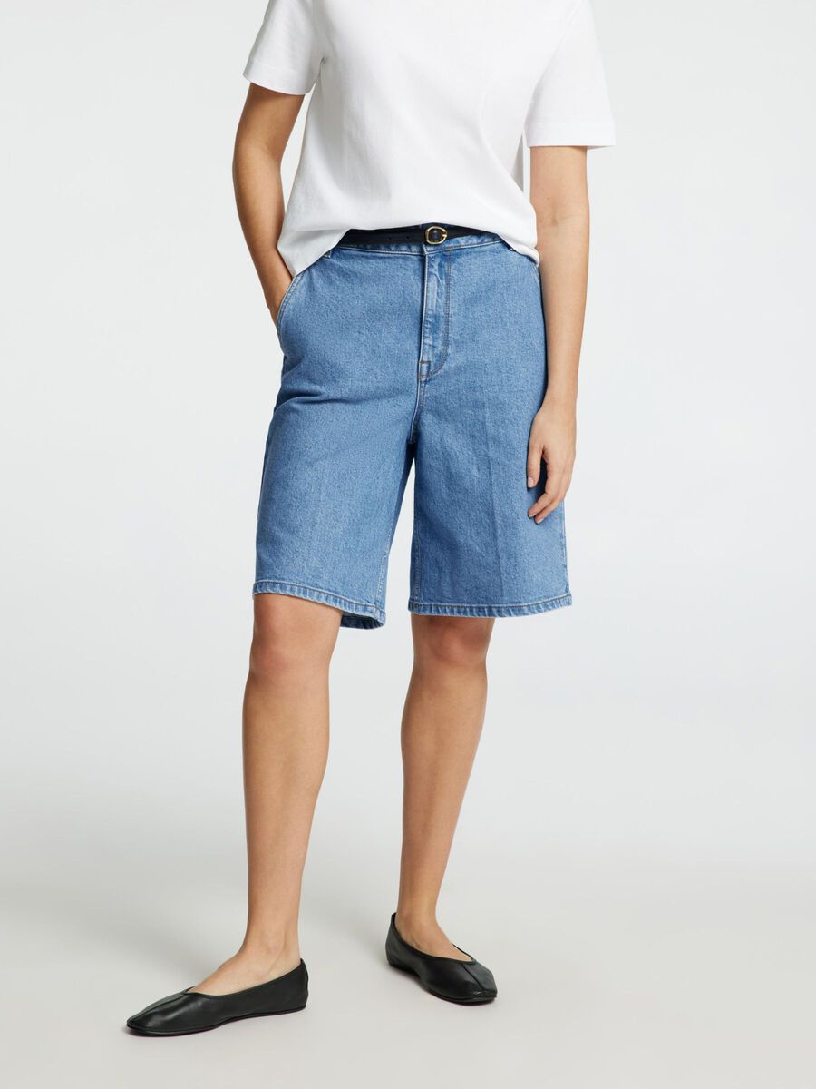 Selected DENIM BERMUDA SHORTS, Medium Blue Denim, highres - 16097298_MediumBlueDenim_003.jpg