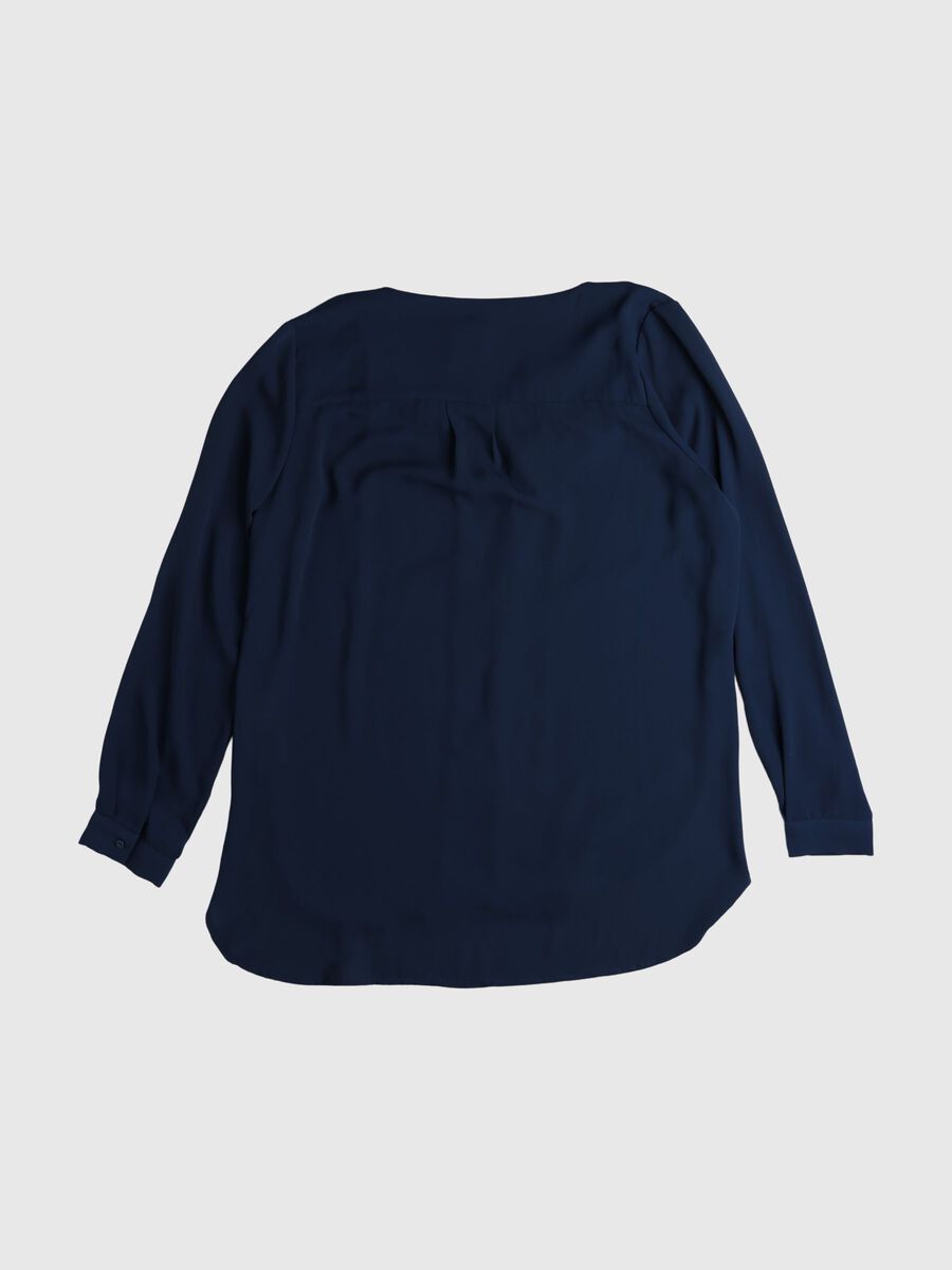 Selected LOOSE FIT - SHIRT, Navy Blazer, highres - 80000053_NavyBlazer_002.jpg