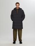 Selected LONG PUFFER JACKET, Black, highres - 16089959_Black_005.jpg