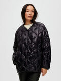 Selected OVERSIZED RE:DOWN® QUILTED JACKET, Black, highres - 16088008_Black_008.jpg