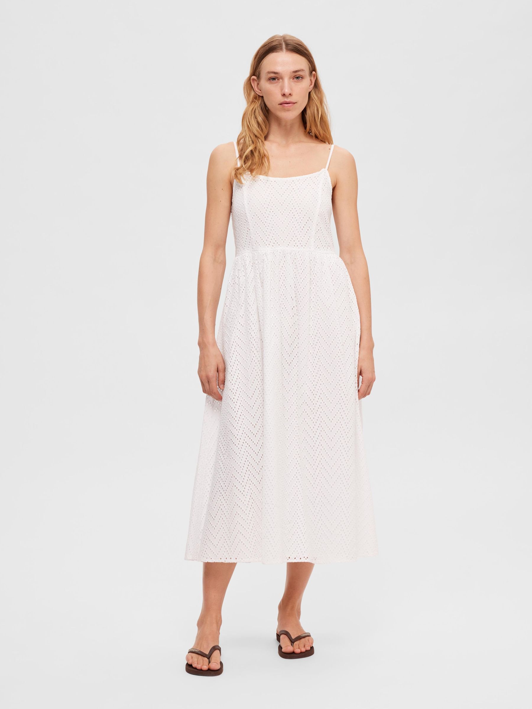Midi length shop cotton summer dresses