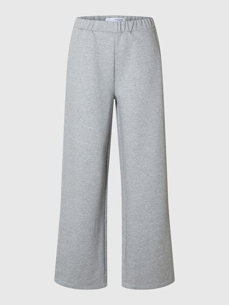 WIDE LEG SWEATPANTS | Grey | SELECTED FEMME®