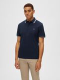 Selected KURZÄRMELIGES POLO SHIRT, Navy Blazer, highres - 16087840_NavyBlazer_003.jpg