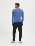 Selected HALF-ZIP PULL EN MAILLE, True Navy, highres - 16074687_TrueNavy_779218_004.jpg