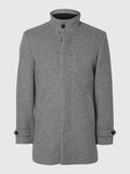 Selected LAINE MÉLANGÉE MANTEAU, Light Grey Melange, highres - 16094322_LightGreyMelange_001.jpg