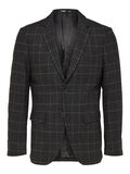 Selected CHECKED SINGLE-BREASTED BLAZER, Grey, highres - 16090366_Grey_1043109_001.jpg