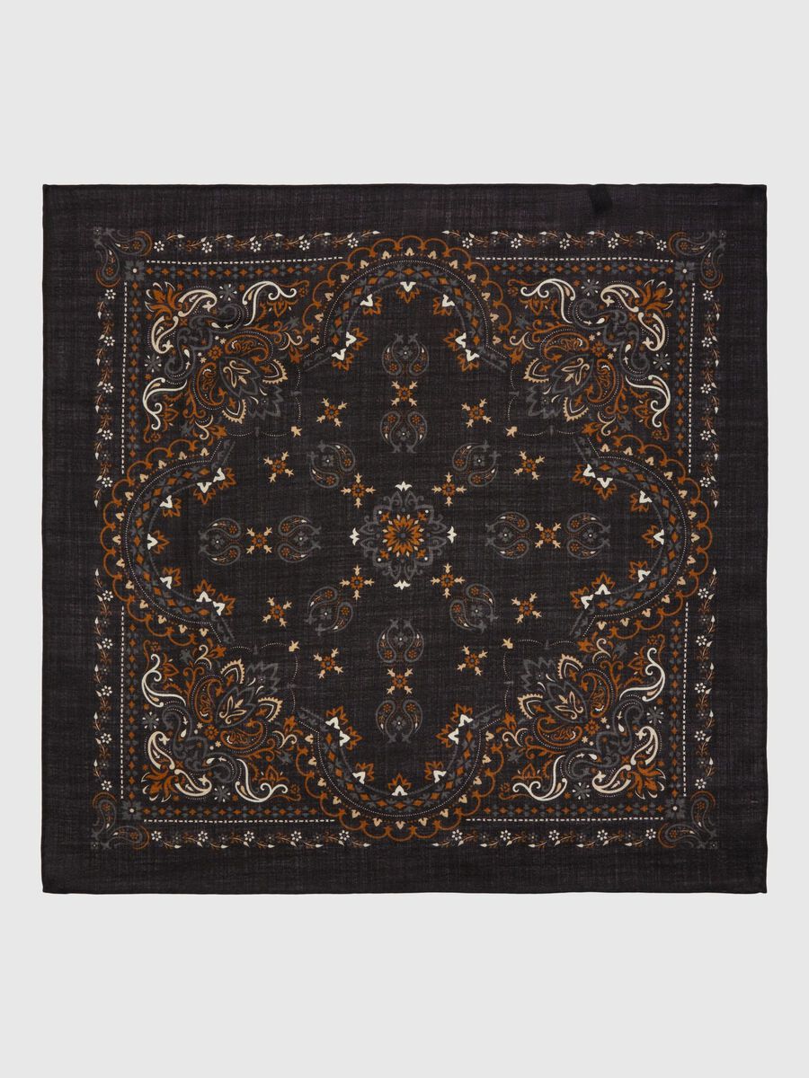 Selected 100% WOOL SCARF, Chocolate Torte, highres - 16095333_ChocolateTorte_001.jpg