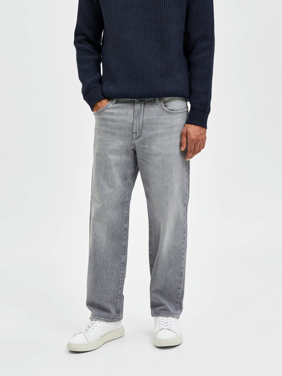 Selected FALMET JEANS MED VID PASSFORM, Light Grey Denim, highres - 16084312_LightGreyDenim_003.jpg