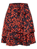 Selected FLORAL PRINTED - MINI SKIRT, Night Sky, highres - 16069466_NightSky_705587_001.jpg