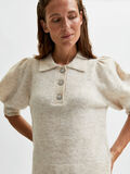 Selected PUFF SLEEVED KNITTED PULLOVER, Sandshell, highres - 16082963_Sandshell_908784_008.jpg