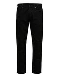 Selected 1001 - AVSMALNANDE JEANS MED SLIM FIT, Black Denim, highres - 16072811_BlackDenim_001.jpg