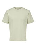 Selected STEHKRAGEN RELAXED FIT T-SHIRT, Alfalfa, highres - 16078602_Alfalfa_001.jpg