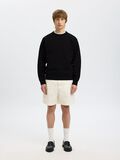Selected 100% COTTON SWEATSHIRT, Black, highres - 16099829_Black_005.jpg
