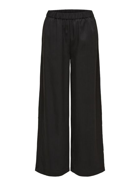 Selected RELAXED CURVE TROUSERS, Black, highres - 16088483_Black_001.jpg