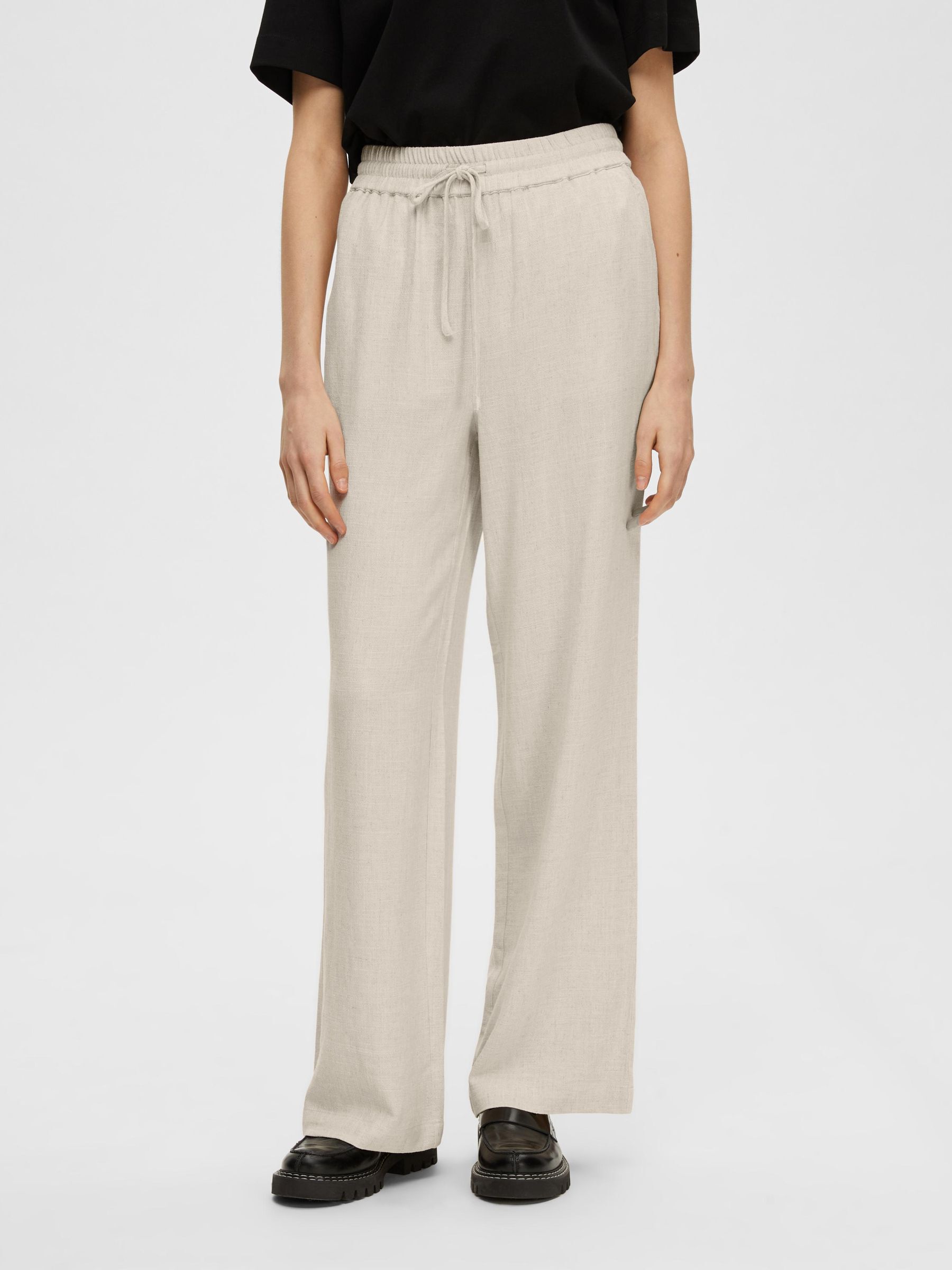 Women's Linen Trousers | Buy online | SELECTED FEMME® Women's Linen Trousers | Buy online | SELECTED FEMME®