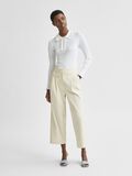 Selected CROPPED PLEATED RECYCLED POLYESTER TROUSERS, Birch, highres - 16078004_Birch_005.jpg