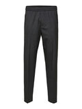 Selected 172 SLIM TAPERED FIT TROUSERS, Grey Melange, highres - 16081640_GreyMelange_001.jpg