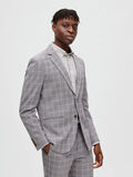 Selected CHECKED SINGLE-BREASTED BLAZER, Grey, highres - 16088491_Grey_1002667_003.jpg