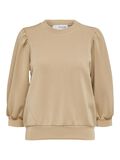 Selected PUFÆRME SWEATSHIRT, Tannin, highres - 16082379_Tannin_001.jpg