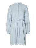 Selected LONG-SLEEVED SHIRT DRESS, Cashmere Blue, highres - 16092184_CashmereBlue_001.jpg