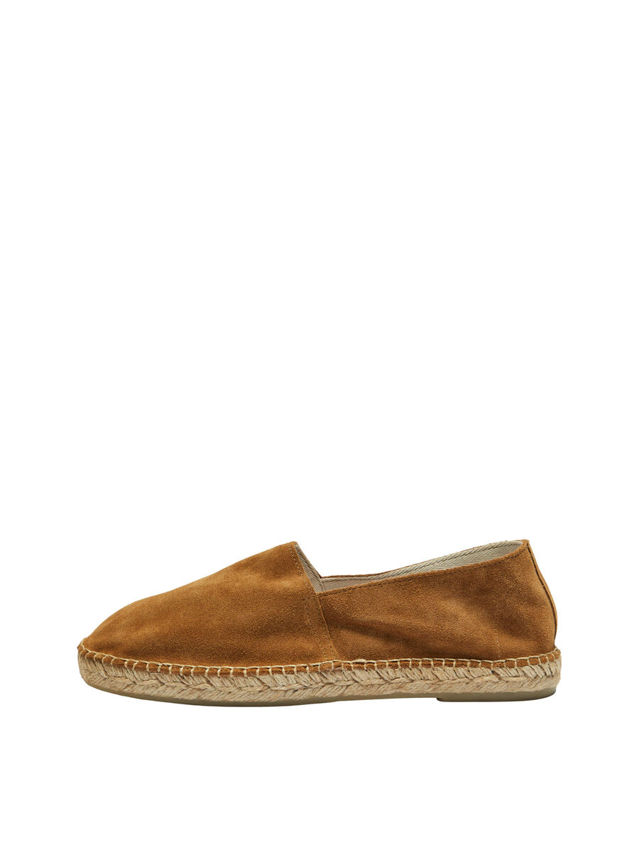 Selected SUEDE ESPADRILLES, Cognac, highres - 16088729_Cognac_001.jpg