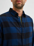 Selected CHECKED LONG SLEEVED SHIRT, Dress Blues, highres - 16080836_DressBlues_876193_006.jpg