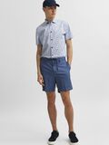 Selected TAILORED LOOK STRETCH CARGO SHORTS, Blue Shadow, highres - 16079023_BlueShadow_008.jpg