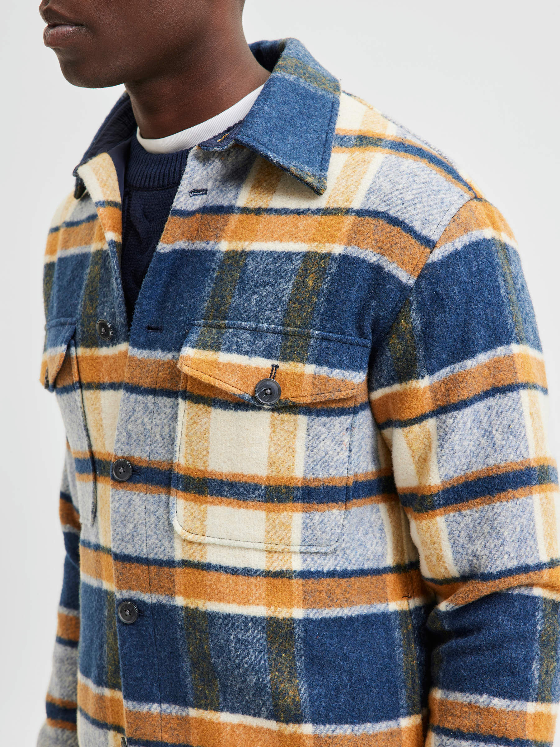 Brown LUMBERJACK JACKET | Selected®